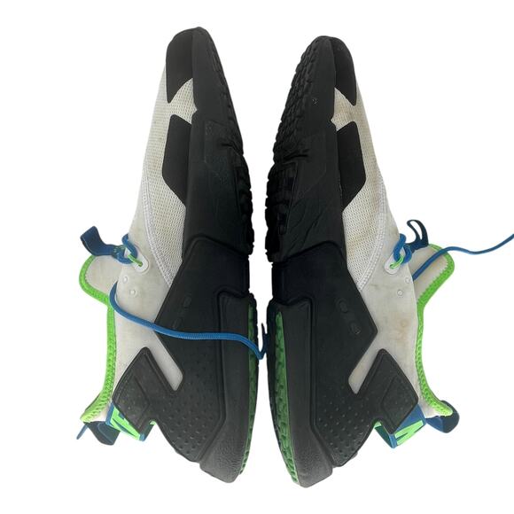 Nike Air Huarache Drift Shoes Mens Size 13 White Blue AH7334-102 Sneakers - Picture 8 of 12